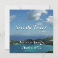 Magens Bay, St. Thomas Wedding Save the Date