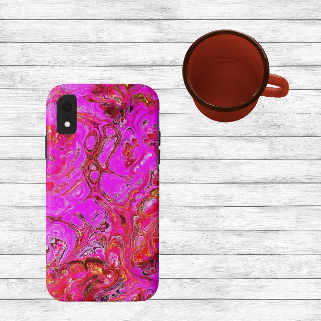 Magenta and Hot Pink Swirl Case Mate Phone Case (Creator Uploaded)