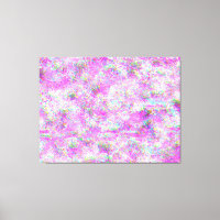 Magenta and wavy glitch