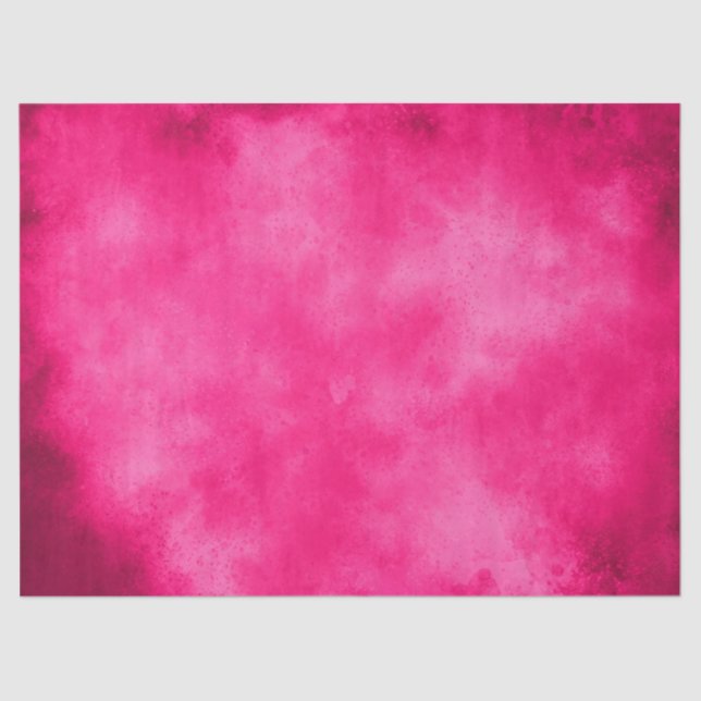 Magenta Cloud Effect Tissue Paper (Front)