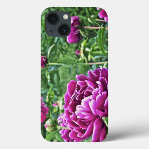 MAGENTA-COLORED PEONIES iPAD MINI CASE
