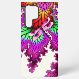 Magenta Dragonfly Samsung Galaxy Case