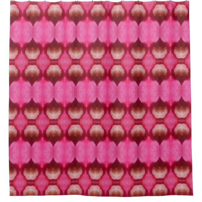 Magenta Flower Ikat Zen (Front)