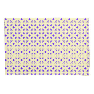 magenta flowers pillow case