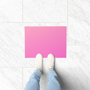 Magenta gradient Colour Doormat