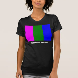 Magenta Green Blue T-Shirt