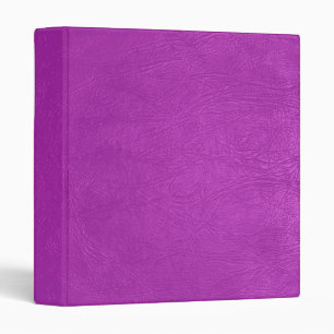 magenta leather texture binder