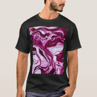 Magenta Marble Texture: Abstract Fluid Art