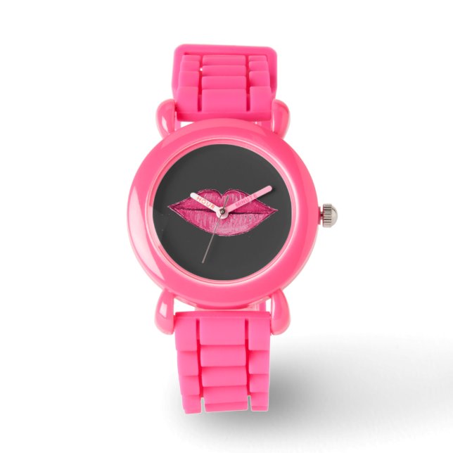 Magenta Pink - Design 1 Watch (Front)