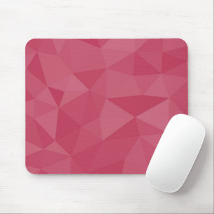 Magenta pink light geometric mesh pattern mouse pad