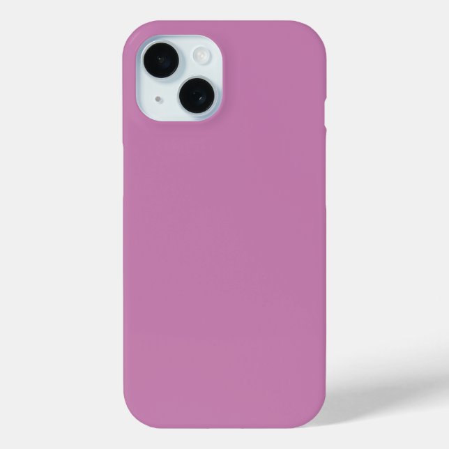 Magenta Pink Spring Season Solid Colour Case-Mate iPhone Case (Back)