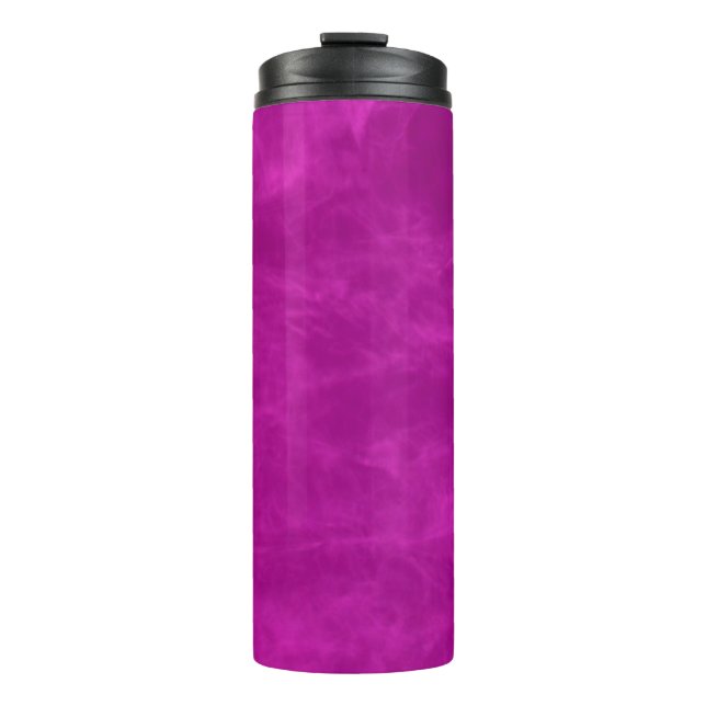 Magenta Purple Aesthetic Thermal Tumbler (Front)
