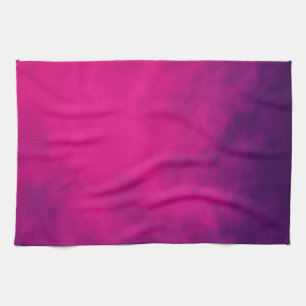 Magenta Purple Kitchen Towel – Customizable