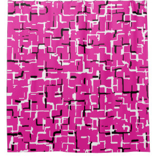 Magenta Purple Pink Black White COOL Pattern