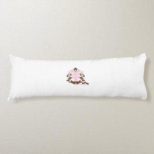 Magenta-Red, Yellowish Orange decorative Body Pillow