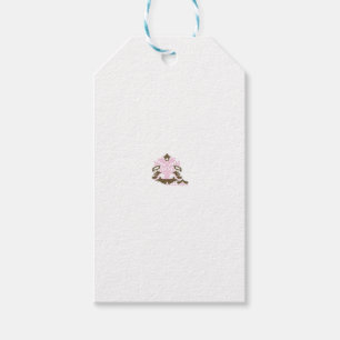 Magenta-Red, Yellowish Orange  decorative Gift Tags