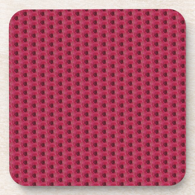 Magenta Roses Coaster (Front)