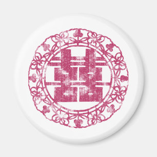 Magenta Shuan Xi Magnet