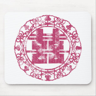 Magenta Shuan Xi Mouse Pad