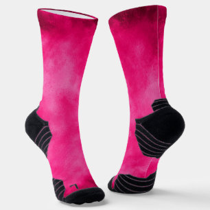 Magenta Storm Cloud Socks