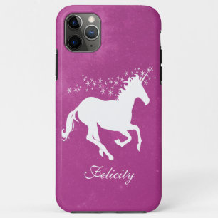 Magenta Unicorn Personalized Case-Mate iPhone Case