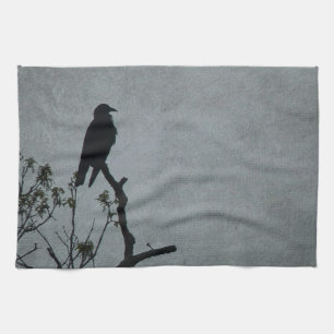 Magestic Crow Kitchen Towel