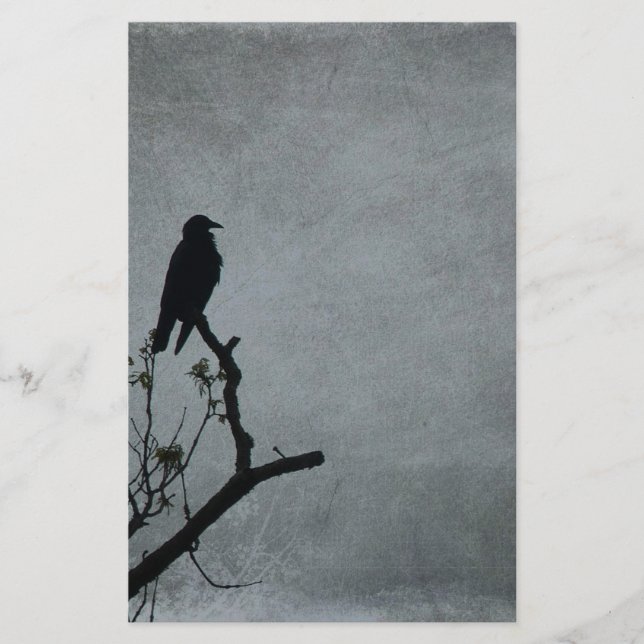 Magestic Crow Stationery (Front)