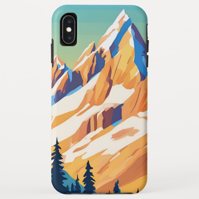Magestic Mountains Case-Mate iPhone Case (Back)