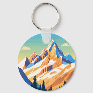 Magestic Mountains Keychain
