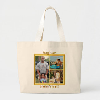 MaggHouze Grandma's Heart Tote Bag