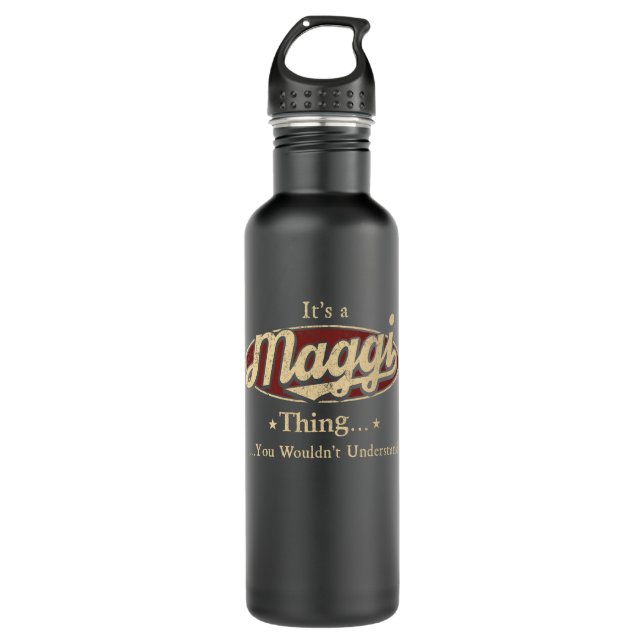 Maggi Nom bouteille cadeau (Devant)
