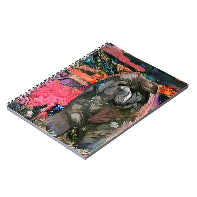 MAGGIE carnet à boue noire (Côté gauche)