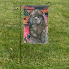 MAGGIE drapeau du jardin de la vache noire