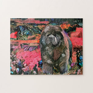 Maggie le noir Chow Jigsaw Puzzle Puzzle. Choisir