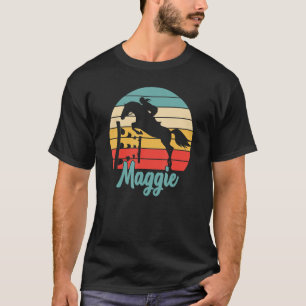 Maggie Name Equestrian Maggie Horse Girl 1 T-Shirt