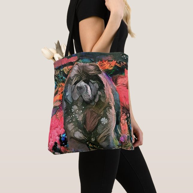 MAGGIE sac fourre-tout à boue noire 2 tailles (De près)