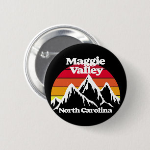 Maggie Valley North Carolina 2 Inch Round Button