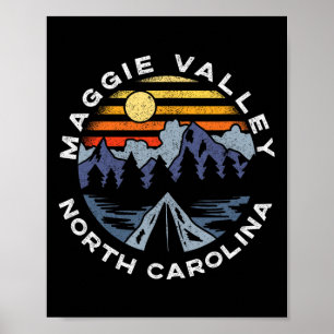 Maggie Valley North Carolina Mountains Vacation So Poster