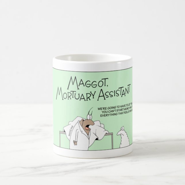 Maggot at the Morgue Coffee Mug (Center)