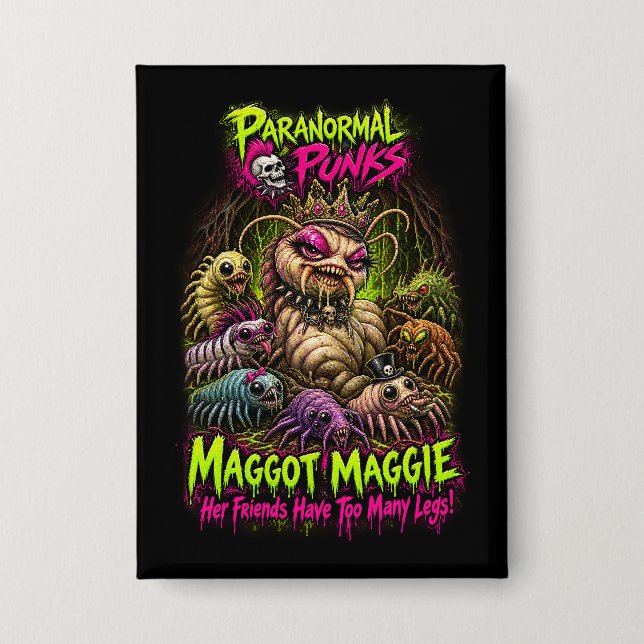 Maggot Maggie – Paranormal Punks (Front)