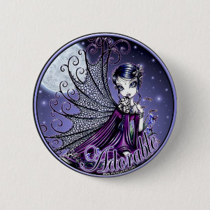Maggy Blue Moon Adorable Fairy Button