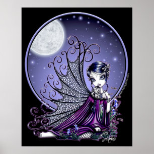 Maggy Blue Moon Adorable Poster Fairy
