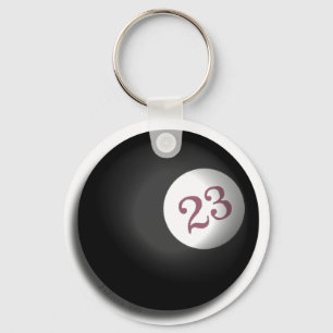 Magic 23 Ball of Chaos Theory Keychain