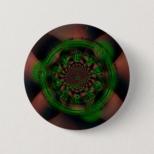 Magic 2 Inch Round Button (Front)