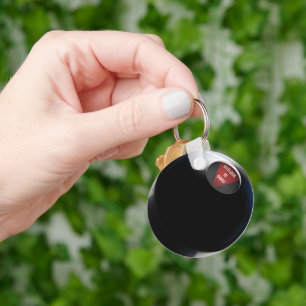 Magic 8 Ball says, "Outlook is Good" Keychain