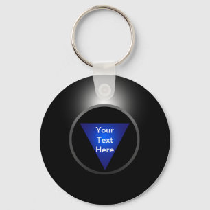 Magic 8 Ball - Your Text Keychain
