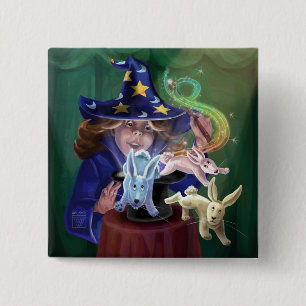 Magic Act 2 Inch Square Button
