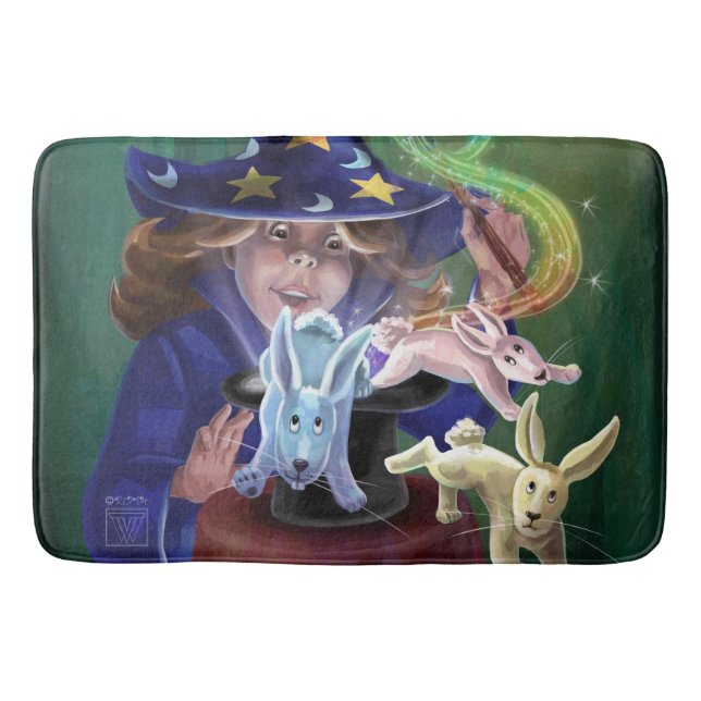 Magic Act Art Bath Mat (Front)