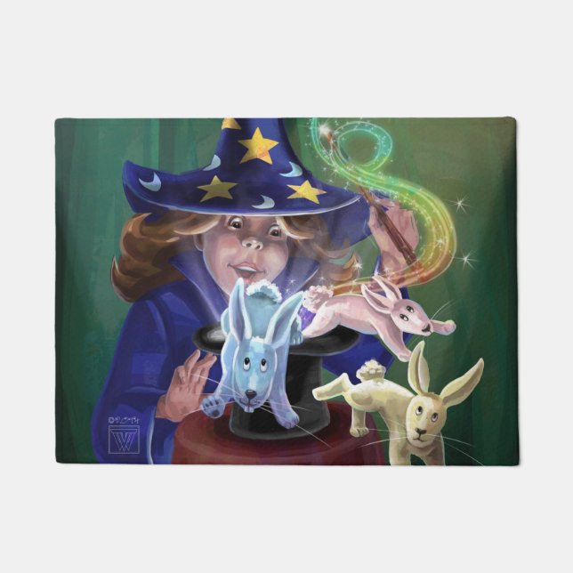 Magic Act Art Doormat (Front)