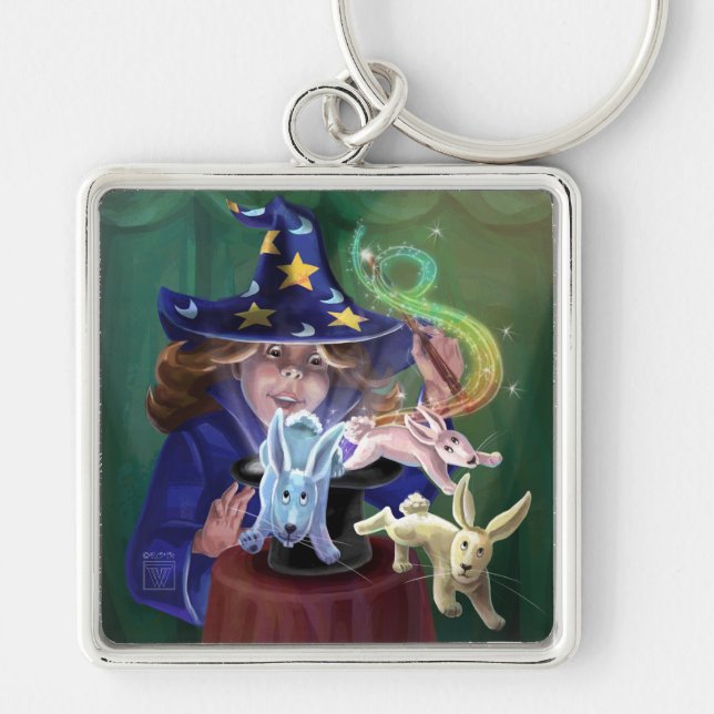 Magic Act Keychain (Front)